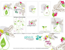 Charger l'image dans la galerie, Gina K. Designs - Stamps - One Day At A Time. One Day at a Time is a stamp set by Lisa Hetrick. This set is made of premium clear photopolymer and measures 6" X 8".   Made in the USA  Coordinating die set One Day At A Time sold separately. Available at Embellish Away located in Bowmanville Ontario Canada. lisa Hetrick design board. For Personal use only.
