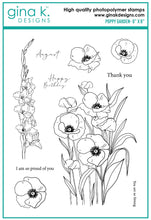 Load image into Gallery viewer, Gina K. Designs - Dies - Poppy Garden
