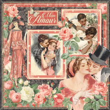 Charger l'image dans la galerie, Graphic 45 - Collector's Edition Pack 8"X8" - Mon Amor. The perfect addition to your cards, scrapbooks and other paper crafts! This package contains 24 8x8 inch double-sided papers in 12 designs (two of each design). Archival quality. Made in USA. Available at Embellish Away located in Bowmanville Ontario Canada.
