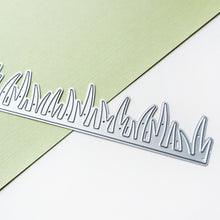 Cargar imagen en el visor de la galería, Catherine Pooler - Die - Grass Border. No need to break out the lawn mower, this die is just right year round! The Grass Border die gives just that touch of extra and finish to your card scenes. Use the Gardener's Greetings Stamps and the Backyard Border Stamps to create a bloomin' card for any reason. Available at Embellish Away located in Bowmanville Ontario Canada.
