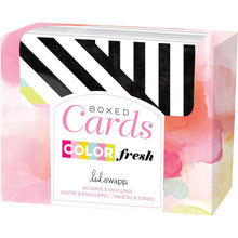 Cargar imagen en el visor de la galería, Heidi Swapp - A2 Cards W/Envelopes (4.375"X5.75") 40/Box - Color Fresh. Show your loved ones how much they mean to you with a handwritten greeting card. With beautiful sentiments to suit every milestone, ensure that any occasion is a special one. This 3.5x6 inch package contains 40 cards and coordinating envelopes. Imported. Available at Embellish Away located in Bowmanville Ontario Canada.
