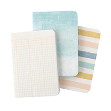 將圖片載入圖庫檢視器 Heidi Swapp - Mini Blank Notebooks - 3/Pkg - Set Sail. Available at Embellish Away located in Bowmanville Ontario Canada.
