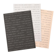 Load image into Gallery viewer, Heidi Swapp - Sentiment Stickers - 123/Pkg - Set Sail. Available at Embellish Away located in Bowmanville Ontario Canada.
