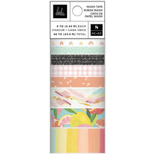 Cargar imagen en el visor de la galería, Heidi Swapp - Sun Chaser - Washi Tape Rolls 8/Pkg. this set includes 8 rolls, each roll containing 6 yards. Available at Embellish Away located in Bowmanville Ontario Canada.

