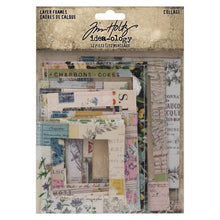 Cargar imagen en el visor de la galería, Idea-Ology - Layer Frames - 12/Pkg - Collage. Unique and attractive Tim Holtz Layer Frames Collage, the perfect way to showcase small portraits and art. This set includes an assortment of 12 unique collage frames, each accented with white stitching. Available at Embellish Away located in Bowmanville Ontario Canada.
