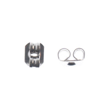 Charger l'image dans la galerie, John Bead - Stainless Steel Earring Clutch 50/Pkg 5x3.5mm. Available in Bowmanville Ontario Canada. Shop online embellishaway.ca
