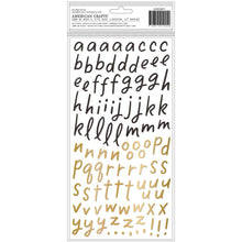 Load image into Gallery viewer, Maggie Holmes - Market Square - Thickers Stickers - 214/Pkg - Courtyard Alpha/Puffy. Available at Embellish Away located in Bowmanville Ontario Canada.

