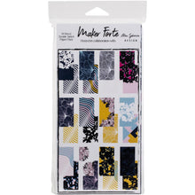 Load image into Gallery viewer, Maker Forte - By Alex Syberia - Double-Sided Cardstock 4"X8" - 24/Pkg - Night Garden. Designed by Alex Syberia to coordinate with the Night Garden Stamp Set and Stencil set. Each pack contains 24 sheets of high quality 4 inch by 8 inch printed paper, with 12 different double-sided designs. Two of each design per pack. Made in USA. Available at Embellish Away located in Bowmanville Ontario Canada.
