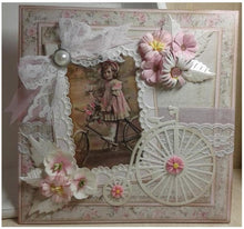 Charger l'image dans la galerie, Marianne Design - Craftables Die - Passe Partout - Rectangle. Make pretty Window apertures and doily backgrounds for your cards. Craftables can be used in all leading brand die cutting systems. 4 piece set. Approx. sizes: 2 3/4" x 4" and 1 1/2" x 2 1/2" Available at Embellish Away located in Bowmanville Ontario Canada. card example by brand ambassador.

