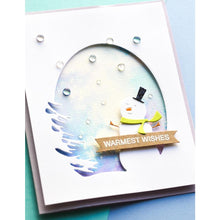 Cargar imagen en el visor de la galería, Memory Box - Dies - Oval Snowman Collage. Available at Embellish Away located in Bowmanville Ontario Canada. Card example by brand ambassador.
