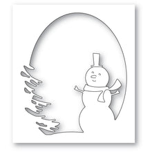 Cargar imagen en el visor de la galería, Memory Box - Dies - Oval Snowman Collage. Available at Embellish Away located in Bowmanville Ontario Canada.
