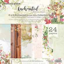 Charger l'image dans la galerie, Memory Place - Double-Sided Paper Pack 6"X6" - 24/Pkg - Simple Style Enchanted. Made in Japan. Available at Embellish Away located in Bowmanville Ontario Canada.
