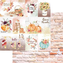 Cargar imagen en el visor de la galería, Memory Place - Kawaii Paper Goods Bundle Box - Autumn Wishes. Kawaii Paper Autumn Wishes quarterly bundle includes: 12 double-sided 12x12 inch Cardstock (2 each/6 designs), 1 Pack of Ephemera Die Cut Cardstock, 24 Sheets of 6x6 inch Origami Papers (6 each/4 designs), 1 clear stamp set, 1 roll of Washi tape (1 inch x 5.4 yards) and a bonus set of die-cut chipboard.  Available at Embellish Away located in Bowmanville Ontario Canada.
