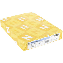 Load image into Gallery viewer, Neenah - 110lb Classic Crest Cardstock 8.5"X11" - Solar White. Perfect for school, office or home! Purchase per sheet or 125 8.5x11 inch sheets of cardstock. Made in USA. Available at Embellish Away located in Bowmanville Ontario Canada.
