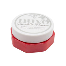 Cargar imagen en el visor de la galería, Nuvo - Crackle Mousse - Select from a Variety. Add metallic dimensional details to your craft projects! Each package contains 2.2oz of crackle mousse. Conforms to ASTM D 4236. Comes in a variety of colors. Each sold separately. Imported.  Options: Rose Hip, Water Nymph, Ivory Coast, Russian White, Egyptian Gold, Wrought Iron. Available at Embellish Away located in Bowmanville Ontario Canada.
