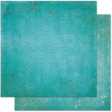 Load image into Gallery viewer, BoBunny - Double Dot Collection. This 12x12 inch double-sided heavy weight scrapbooking papers. Available in a variety of designs, colours, each sold separately. Acid and lignin free. Made in USA.  Ocean. Available at Embellish Away located in Bowmanville Ontario Canada.

