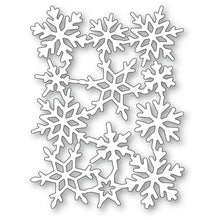 Cargar imagen en el visor de la galería, Poppystamps - Metal Die - Snowflake Background. Available at Embellish Away located in Bowmanville Ontario Canada.
