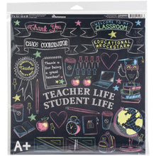 Cargar imagen en el visor de la galería, Reminisce - Collection Kit 12"X12" - Meet The Teacher. The perfect start to all your paper crafting projects! This package contains fourteen 12x12 inch double-sided sheets in seven different designs (two of each) and one 12x12 inch sticker sheet. Acid and lignin free. Made in USA. Available at Embellish Away  located in Bowmanville Ontario Canada.
