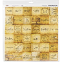 Cargar imagen en el visor de la galería, Reminisce - Collection Kit 12x12 - Family. This package includes 8 12x12/2 of each design and one 36 piece die cut Sticker Elements Sheet. Available at Embellish Away located in Bowmanville Ontario Canada.
