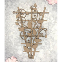 Charger l'image dans la galerie, Scrapaholics - Laser Cut Chipboard 2mm Thick - Layered Trellis - 2/Pkg. Size 6"X4". These chipboard shapes with detailed laser cut designs are perfect for complementing all your crafting projects! This package contains two pieces (1 trellis and 1 vine leaf flourish). This design is amazing when combined or used as separate pieces. Available at Embellish Away located in Bowmanville Ontario Canada.
