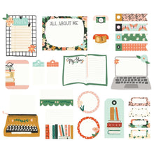 Load image into Gallery viewer, Simple Stories - Bits &amp; Pieces Die-Cuts - 23/Pkg - My Story- Journal. Die-Cuts are a great addition to scrapbook pages, greeting cards and more! The perfect embellishment for all your paper crafting needs! Available at Embellish Away located in Bowmanville Ontario Canada.
