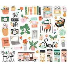 Load image into Gallery viewer, Simple Stories - Bits &amp; Pieces Die-Cuts - 42/Pkg - My Story. Die-Cuts are a great addition to scrapbook pages, greeting cards and more! The perfect embellishment for all your paper crafting needs! Available at Embellish Away located in Bowmanville Ontario Canada.
