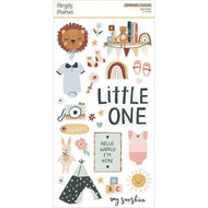 Simple Stories - Boho Baby - Chipboard Stickers - 6