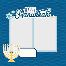 Cargar imagen en el visor de la galería, Simple Stories - Collection Kit 12"X12" - Happy Hanukkah. This collection includes 6 sheets of double-sided 12x12 Designer Cardstock including cut apart Elements; 2 sheets each of 3 designs and a 6x12 Cardstock Sticker Sheet with 39 stickers. Available at Embellish Away located in Bowmanville Ontario Canada.
