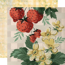 Load image into Gallery viewer, Simple Stories - Double-Sided Cardstock 12"X12" - Single Sheets - Simple Vintage Berry Fields. Start your project off right with the perfect paper for scrapbook pages, greeting cards, bookmarks, gift cards, mixed media and much more! Available at Embellish Away located in Bowmanville Ontario Canada. Farmer's Market
