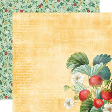 Load image into Gallery viewer, Simple Stories - Double-Sided Cardstock 12"X12" - Single Sheets - Simple Vintage Berry Fields. Start your project off right with the perfect paper for scrapbook pages, greeting cards, bookmarks, gift cards, mixed media and much more! Available at Embellish Away located in Bowmanville Ontario Canada. Garden Fresh
