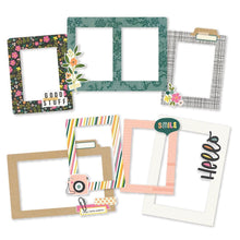 Cargar imagen en el visor de la galería, Simple Stories - Good Stuff - Chipboard Frames. Embellish your paper crafts with these coordinating chipboard frames. Package contains six assorted chipboard frames in coordinating colors and styles. Imported. Available at Embellish Away located in Bowmanville Ontario Canada.
