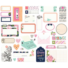 Cargar imagen en el visor de la galería, Simple Stories - Happy Hearts - Bits &amp; Pieces Die-Cuts - 35/Pkg - Journal. Die-Cuts are a great addition to scrapbook pages, greeting cards and more! The perfect embellishment for all your paper crafting needs! Package contains Simple Stories Journal Bits, 35 coordinating die-cuts. Imported. Available at Embellish Away located in Bowmanville Ontario Canada.
