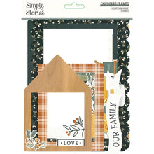 Cargar imagen en el visor de la galería, Simple Stories - Hearth &amp; Home - Chipboard Frames. Available at Embellish Away located in Bowmanville Ontario Canada.
