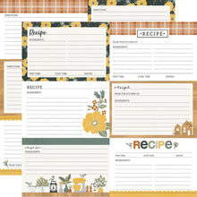 Cargar imagen en el visor de la galería, Simple Stories - Hearth &amp; Home - Double-Sided Cardstock 12"X12" - Choose from a variety of Single Sheets. Each Sheet sold separately. Made in USA. Available at Embellish Away located in Bowmanville Ontario Canada. Recipe Cards.
