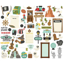 Load image into Gallery viewer, Simple Stories - Say Cheese Frontier At The Park - Bits &amp; Pieces Die-Cuts - 57/Pk. This package includes 57 Die Cut Cardstock Pieces. Not just Perfect for the theme parks but also great for Halloween; especially if you've got a Pirate. Made in USA. Embellish Away located in Bowmanville Ontario Canada.
