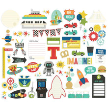 Load image into Gallery viewer, Simple Stories - Say Cheese Tomorrow At The Park - Bits &amp; Pieces Die-Cuts - 48/Pk. This package includes 48 Die Cut Cardstock Pieces. Die-Cuts are a great addition to scrapbook pages, greeting cards and more! Made in USA. Embellish Away located in Bowmanville Ontario Canada.
