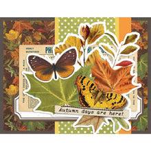 गैलरी व्यूवर में इमेज लोड करें, Simple Stories - Simple Cards - Card Kit - Harvest Wishes - Country Harvest. This card kit includes (29) Chipboard Pieces, (59) Die-Cut Bits &amp; Pieces, (8) 4.25 x 5.5 White Cardstock Bases and Complete Step-By-Step Instructions.. Made in USA. Available at Embellish Away located in Bowmanville Ontario Canada. Card 6
