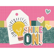 Cargar imagen en el visor de la galería, Simple Stories - Simple Cards Card Kit - Shine On! - Good Stuff. Make your cards stand out! This package contains (30) Chipboard Pieces, (65) Die-Cut Bits &amp; Pieces, (8) 4.25 x 5.5 White Cardstock Bases and Complete Step-By-Step Instructions. Imported. Available at Embellish Away located in Bowmanville Ontario Canada. Card 8.
