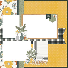 Cargar imagen en el visor de la galería, Simple Stories - Simple Pages Page Kit-  Live Simply - Hearth &amp; Home. Make your scrapbooking project stand out! This package contains (23) Chipboard Pieces, (34) Die-Cut Bits &amp; Pieces, (4) 12x12 Cardstock Base Sheets and Complete Step-By-Step Instructions. Imported. Available at Embellish Away located in Bowmanville Ontario Canada.
