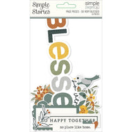 Simple Stories - Simple Pages Page Pieces - So Very Blessed - Hearth & Home. This package includes 16 Large Die Cut Cardstock Pieces.. Perfect addition to use just like any other Ephemera/Die Cuts. Use with your own layouts, Journals or other designs to for your creativity. Made in USA. Available at Embellish Away located in Bowmanville Ontario Canada.
