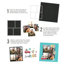 Charger l'image dans la galerie, Simple Stories - Simple Pages Page Template - Design 10. Includes (1) 2-4x4 and 2-3x4 divided template. Available at Embellish Away located in Bowmanville Ontario Canada. Steps.
