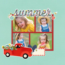 Load image into Gallery viewer, Simple Stories - Simple Pages Page Template - Design 11. Includes (1) 2-3x4 and 2-3x3 divided template. Available at Embellish Away located in Bowmanville Ontario Canada.
