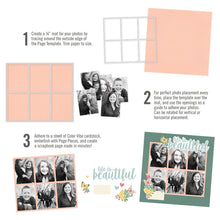Load image into Gallery viewer, Simple Stories - Simple Pages Page Template - Design 3 - back of package
