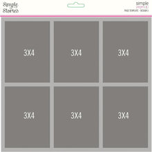 Load image into Gallery viewer, Simple Stories - Simple Pages Page Template - Design 3 in package
