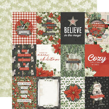 Load image into Gallery viewer, Simple Stories - Simple Vintage Rustic Christmas - Dbl-Sided Cardstock 12"X12" - Single Sheets. Choose from the drop down select single sheets. Each sold separately.  Available: Here Comes Santa Claus, Under The Tree, Season's Best, Peace On Earth, Wrapped With Care, Simply Magical, Reindeer Games, Jolly Good, Journal Elements, 3"X4" Elements, 4"X4" Elements, 4"X6" Elements, Cranberry/Sage Simple Basics, Coal/Marshmallow Simple Basics, Evergreen/Slate Simple Basics. Available in Bowmanville Ontario Canada.
