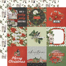 Load image into Gallery viewer, Simple Stories - Simple Vintage Rustic Christmas - Dbl-Sided Cardstock 12"X12" - Single Sheets. Choose from the drop down select single sheets. Each sold separately.  Available: Here Comes Santa Claus, Under The Tree, Season's Best, Peace On Earth, Wrapped With Care, Simply Magical, Reindeer Games, Jolly Good, Journal Elements, 3"X4" Elements, 4"X4" Elements, 4"X6" Elements, Cranberry/Sage Simple Basics, Coal/Marshmallow Simple Basics, Evergreen/Slate Simple Basics. Available in Bowmanville Ontario Canada.

