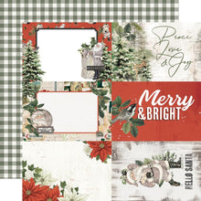 Load image into Gallery viewer, Simple Stories - Simple Vintage Rustic Christmas - Dbl-Sided Cardstock 12"X12" - Single Sheets. Choose from the drop down select single sheets. Each sold separately.  Available: Here Comes Santa Claus, Under The Tree, Season's Best, Peace On Earth, Wrapped With Care, Simply Magical, Reindeer Games, Jolly Good, Journal Elements, 3"X4" Elements, 4"X4" Elements, 4"X6" Elements, Cranberry/Sage Simple Basics, Coal/Marshmallow Simple Basics, Evergreen/Slate Simple Basics. Available in Bowmanville Ontario Canada.
