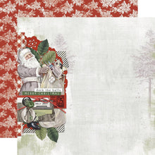 Load image into Gallery viewer, Simple Stories - Simple Vintage Rustic Christmas - Dbl-Sided Cardstock 12"X12" - Single Sheets. Choose from the drop down select single sheets. Each sold separately.  Available: Here Comes Santa Claus, Under The Tree, Season's Best, Peace On Earth, Wrapped With Care, Simply Magical, Reindeer Games, Jolly Good, Journal Elements, 3"X4" Elements, 4"X4" Elements, 4"X6" Elements, Cranberry/Sage Simple Basics, Coal/Marshmallow Simple Basics, Evergreen/Slate Simple Basics. Available in Bowmanville Ontario Canada.
