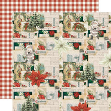 Load image into Gallery viewer, Simple Stories - Simple Vintage Rustic Christmas - Dbl-Sided Cardstock 12"X12" - Single Sheets. Choose from the drop down select single sheets. Each sold separately.  Available: Here Comes Santa Claus, Under The Tree, Season's Best, Peace On Earth, Wrapped With Care, Simply Magical, Reindeer Games, Jolly Good, Journal Elements, 3"X4" Elements, 4"X4" Elements, 4"X6" Elements, Cranberry/Sage Simple Basics, Coal/Marshmallow Simple Basics, Evergreen/Slate Simple Basics. Available in Bowmanville Ontario Canada.
