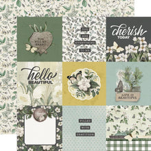 Load image into Gallery viewer, Simple Stories - Simple Vintage Weathered Garden Double-Sided Cardstock 12"X12" - Single Sheets. Available at Embellish away located in Bowmanville Ontario Canada. 4x4 Journal Cards.
